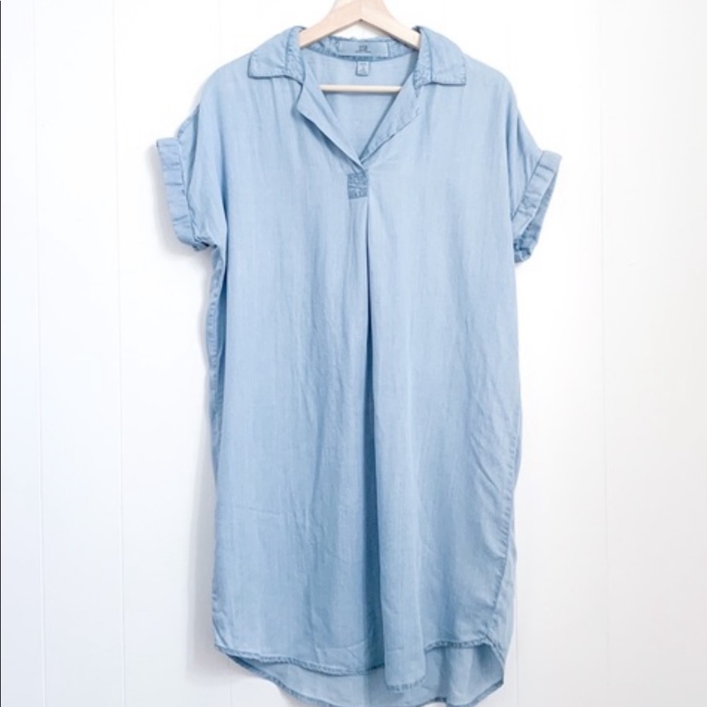 Chambray / Denim look dress
